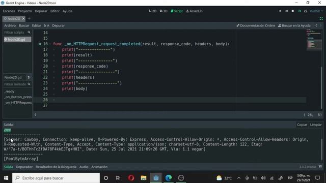 Godot Online: Como Hacer Peticiones HTTP | Tutorial смотреть онлайн