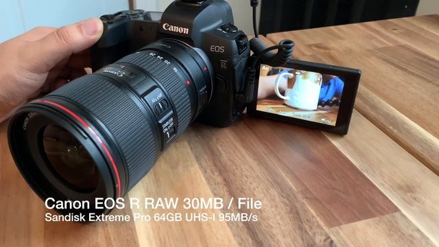 Canon EOS R SD Card Test - UHS I vs UHS II смотреть онлайн