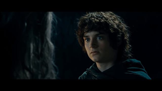 LOTR The Fellowship Of The Ring - Extended Edition - Gandalf Speaks To Frodo In Moria