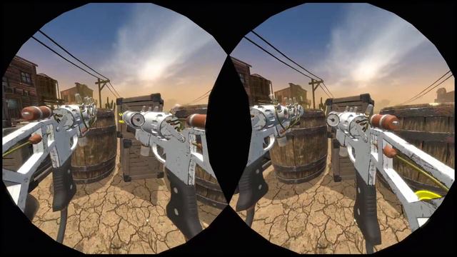 Cogs and Cowboys Shooting Robots in VR смотреть онлайн