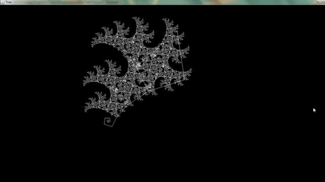 Binary Tree Fractal Design Animation In Java смотреть онлайн