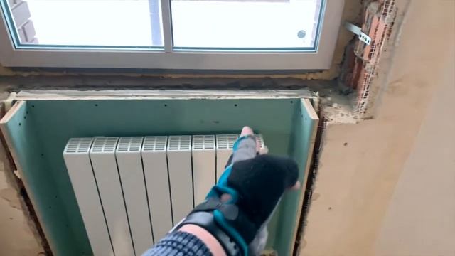 Как правильно сделать ниши под радиаторы, Ремонт квартир в Спб смотреть онлайн