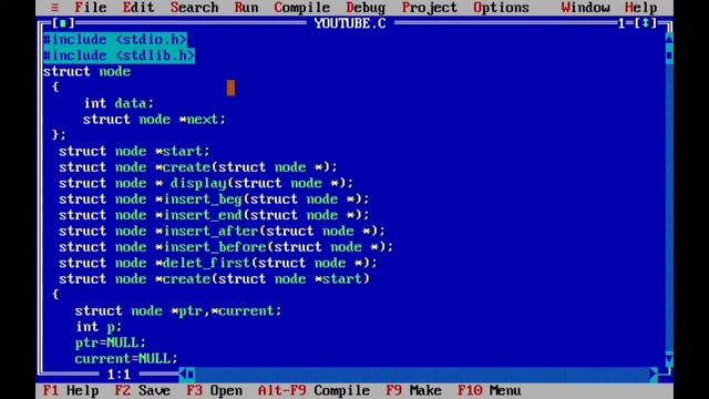 Series 8 delete last node in singly linked list in c language смотреть онлайн