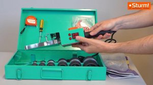 Обзор аппарата для сварки пластиковых труб Sturm! TW7219