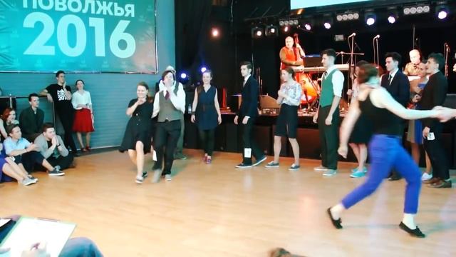 Lindy Hop Invitational Jack'n'Jill @ Кубок Поволжья 2016 смотреть онлайн