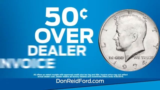 Don Reid Ford's 50th Anniversary 50 Cent Over Invoice Sale смотреть онлайн