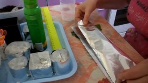 Стаканчики для рассады из ФОЛЬГИ