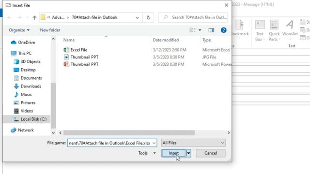 Attach File in Outlook Email | Rohit Narang смотреть онлайн