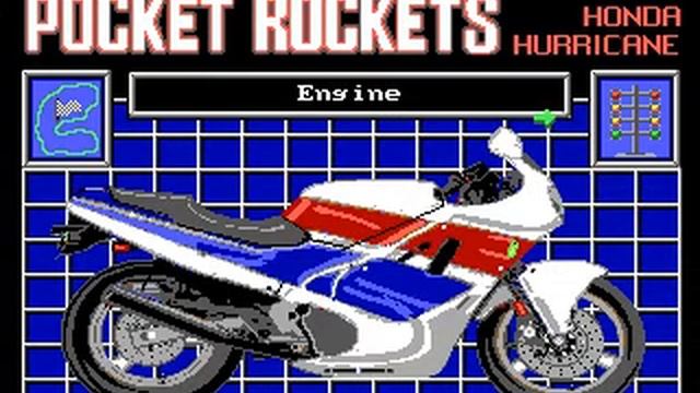 Pocket Rockets gameplay (Capcom/1988) смотреть онлайн