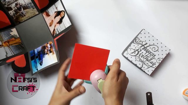 DIY Exploding Box || Photo Box || DIY Handmade Gift Box