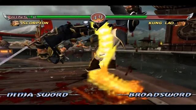 Mortal Kombat Deadly Alliance Scorpion Прохождение Аркады смотреть онлайн