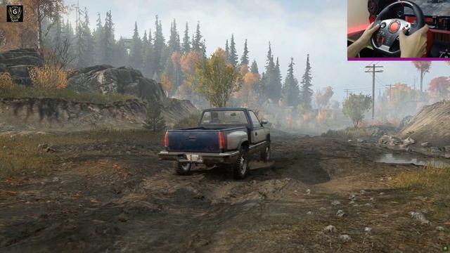 PXN V900 Steering Settings in SnowRunner смотреть онлайн