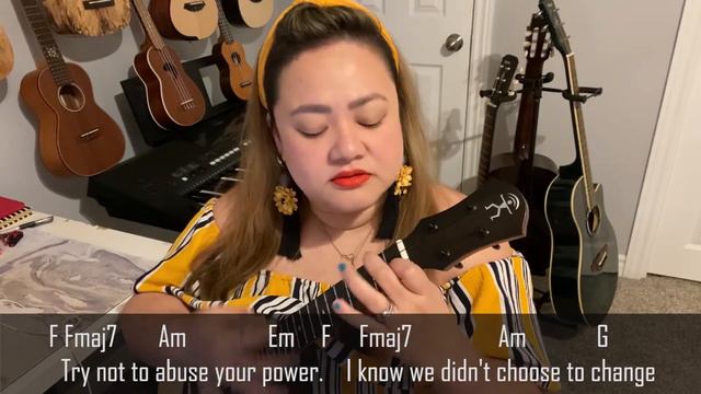 Your Power | ukulele cover смотреть онлайн