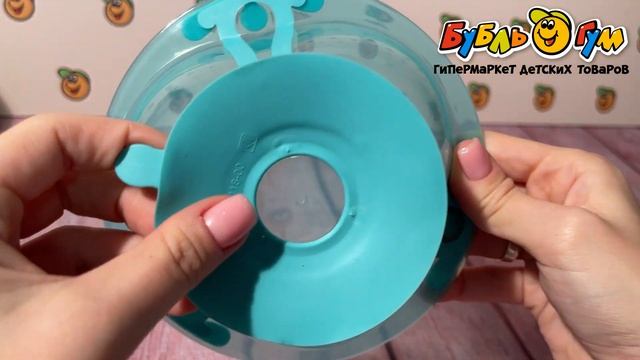 Тарелка Kidfinity глубокая на присосе зеленая 300мл с 4мес