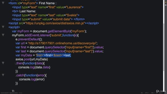 JSON+AJAX+API 0515 Axios Exercise Overview смотреть онлайн