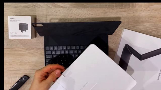 IPad Pro 12.9 2020, Apple Magic Keyboard, Apple Pencil, UGreen Fast Charger Unboxing and Quick look смотреть онлайн