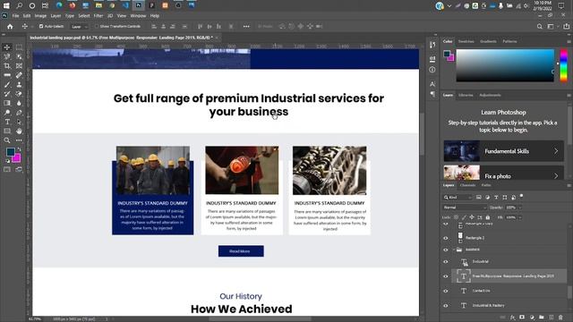 Web Design tutorial 2022 - Class 18 | PSD to HTML смотреть онлайн