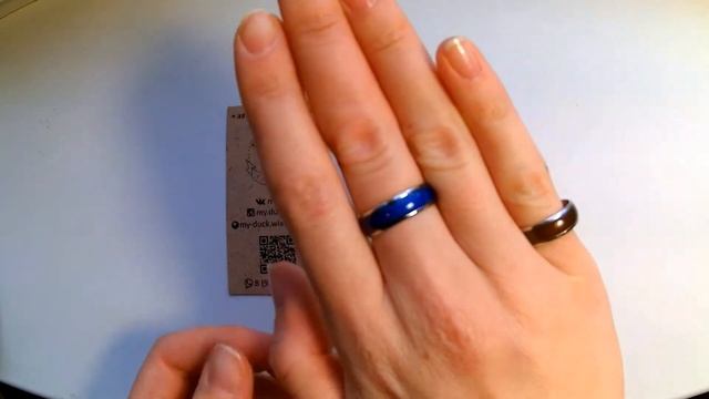 Волшебное кольцо меняет цвет. Кольцо хамелеон. смотреть онлайн