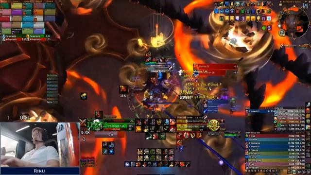 Liquid vs WORLD FIRST Mythic Echo of Neltharion - Aberrus the Shadowed Crucible смотреть онлайн