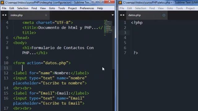 14 Como Crear un Formulario php смотреть онлайн