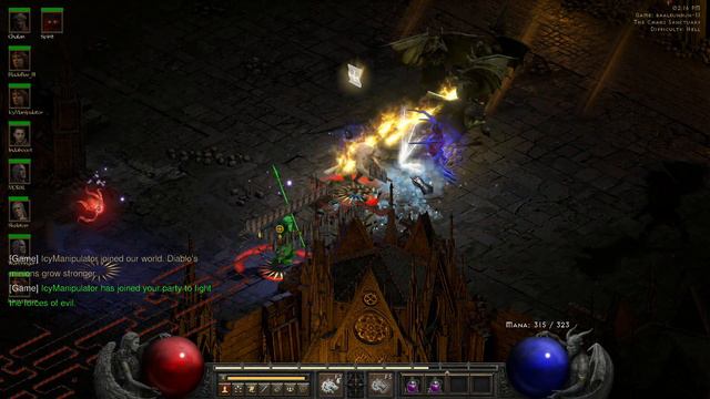 diablo 2 resurrected 2.4 my FURY DRUID in action day 2 смотреть онлайн