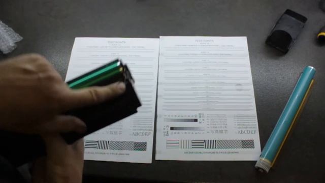 Дефект печати картриджа НР12А-нет изображения на левой половине листа. смотреть онлайн