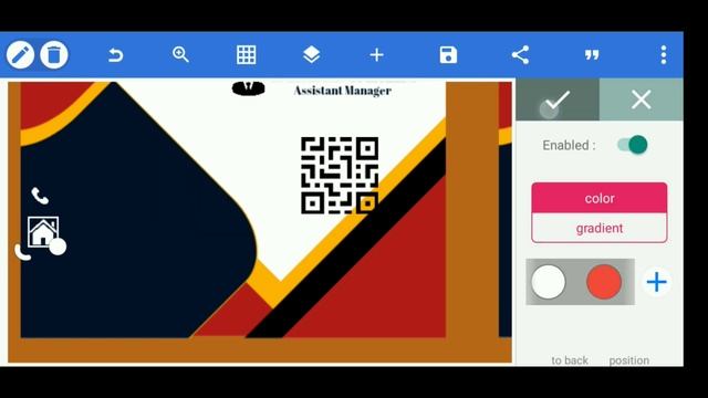 How to Make Professional Business Card Design using PixelLab | 1 Day 1 Tutorial смотреть онлайн