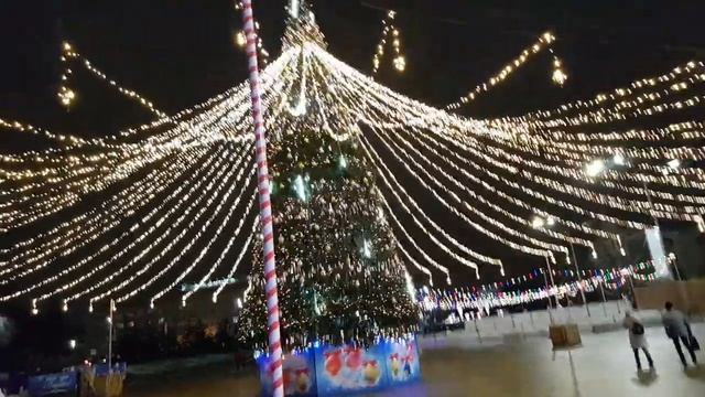 3101 город Орёл Каток Ёлка новый год Площадь Ленина новогодние украшения шашлык улица Горького Салю смотреть онлайн