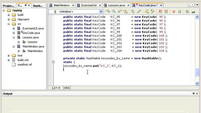 Создание вспомогательных классов. Создание класса KeyCode. Урок 175 смотреть онлайн