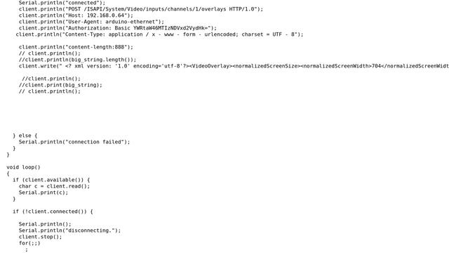 Arduino: HTTP request as bytes смотреть онлайн