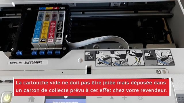 [Tutorial FR-EN-DE-NL] Epson 26 Compatible Cartridge Installation смотреть онлайн