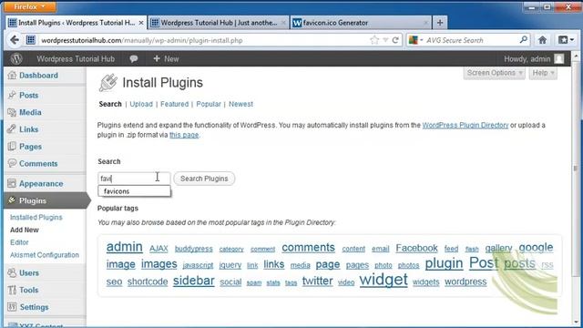 How to Add a Favicon in WordPress .- Part 33 смотреть онлайн