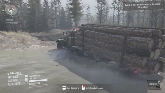 Spintires - Mud Runner | Repair & Refuel + Pumpkin смотреть онлайн