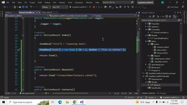 Asp Net Core Part -23@ViewData смотреть онлайн