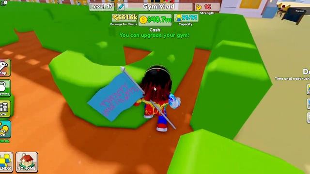 ОБНОВЛЕНИЕ! В СИМУЛЯТОР СПОРТЗАЛА В РОБЛОКС ROBLOX GYM SIMULATOR смотреть онлайн