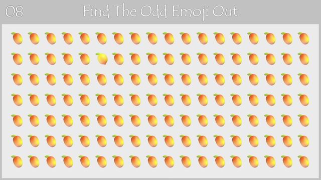 Emoji Quiz | Find The Odd Emoji Out #12 смотреть онлайн