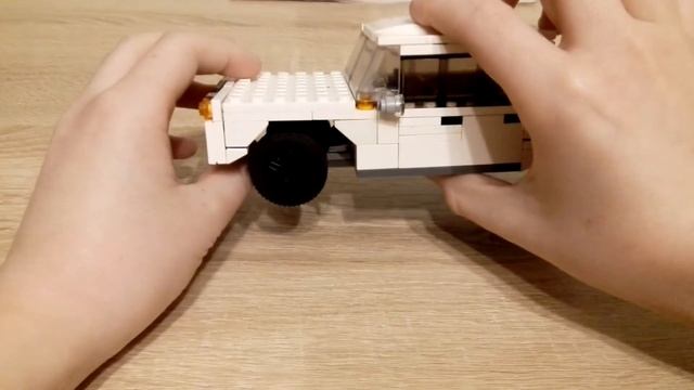 Обзор жигуля (ваз 2107) из лего +ИНФОРМАЦИЯ смотреть онлайн