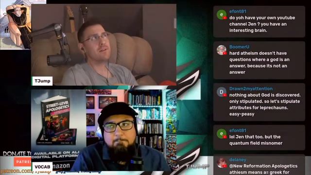 ATHEIST Tom Jump vs. CHRISTIAN Vocab Malone смотреть онлайн