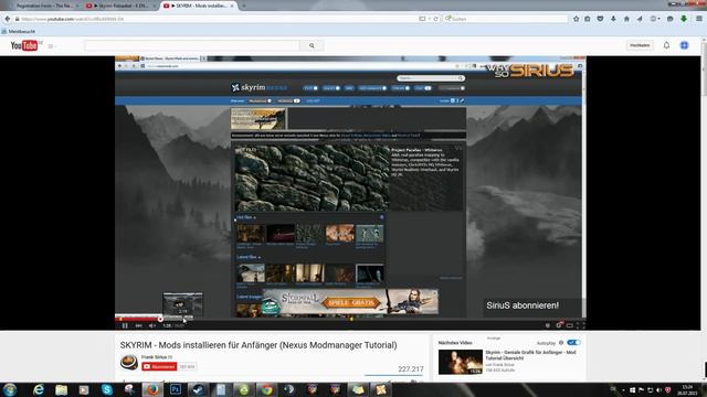 SKYRIM Nexus Mod Manager kostenlos nutzen + SiriuS Modliste Juli 2015 смотреть онлайн