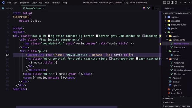7 Add Names and props to Vue Router | Vue Tutorial смотреть онлайн