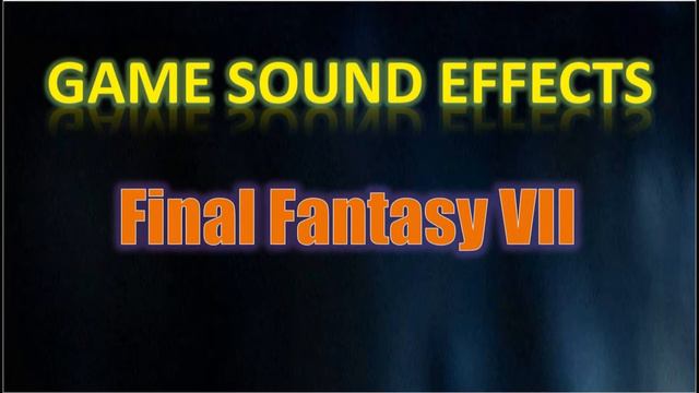 Final Fantasy VII Sound Effects - Spell: Life 2 смотреть онлайн