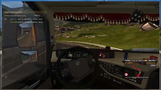 Euro Truck Simulator 2 TruckersMP(COMBOIO GCEE) смотреть онлайн