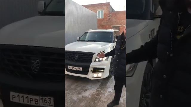 Отзыв владельца Infiniti QX80 в дизайн-пакете LR3 смотреть онлайн