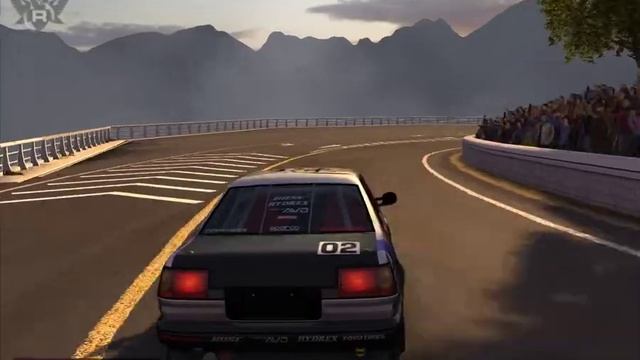 Дрифт, Гора Харуна, Toyota Corolla GT-S (AE86) смотреть онлайн