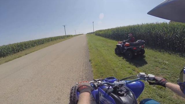 YAMAHA RAPTOR 700R VS. HONDA 680 RINCON! смотреть онлайн