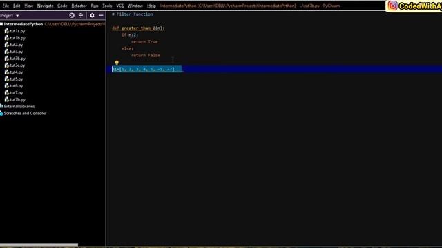Map, Filter and Reduce in Python || Advanced Python in Hindi смотреть онлайн