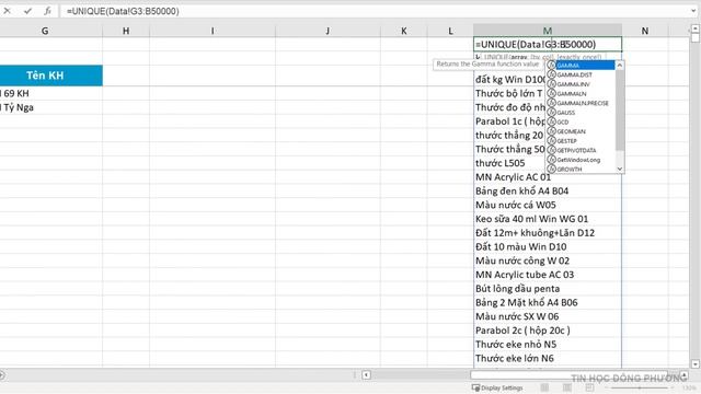 (Không VBA) Lọc Dữ Liệu bằng cách gõ từ khóa tìm kiếm trong Excel cực xịn смотреть онлайн