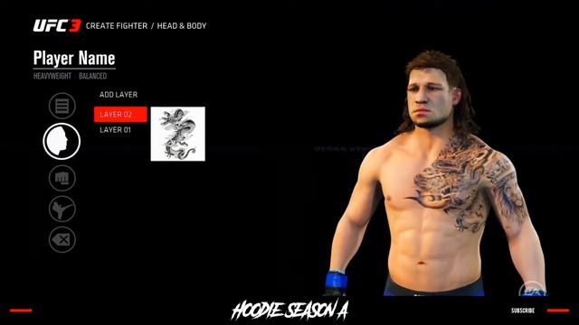 KINGS | CHEST + ARM TATTOO | UFC 3 TATTOO TUTORIAL смотреть онлайн