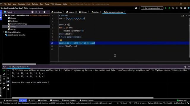 Exploring the Power of List Comprehension in Python смотреть онлайн