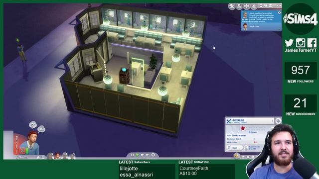 The Sims 4 Dine Out - Launch Stream смотреть онлайн